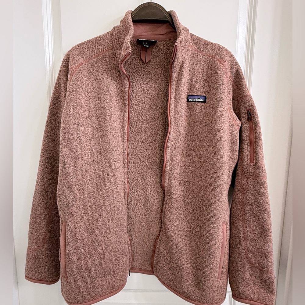 Patagonia W’s Better Sweater Pink Fleece Jacket